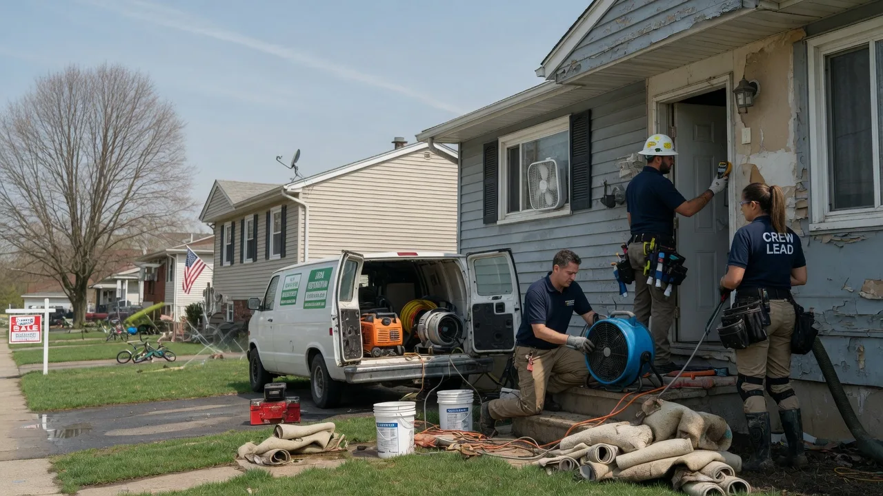 Flood Cleanup in Auburn, PA near me